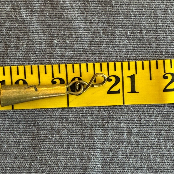 RARE_VINTAGE_Santo Domingo Tony Aguilar Sr. Brass & NATURAL Turquoise Necklace - Picture 13 of 16